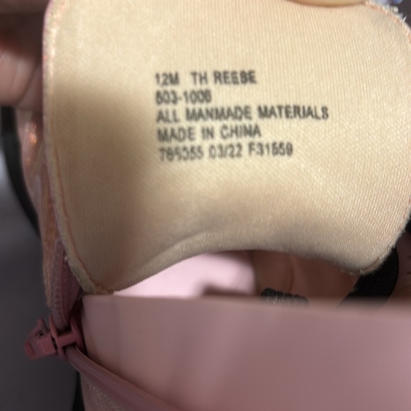 Super cute BRAND NEW, NEVER WORN zipper boots. PINK IN COLOR. - Picture 4 of 4